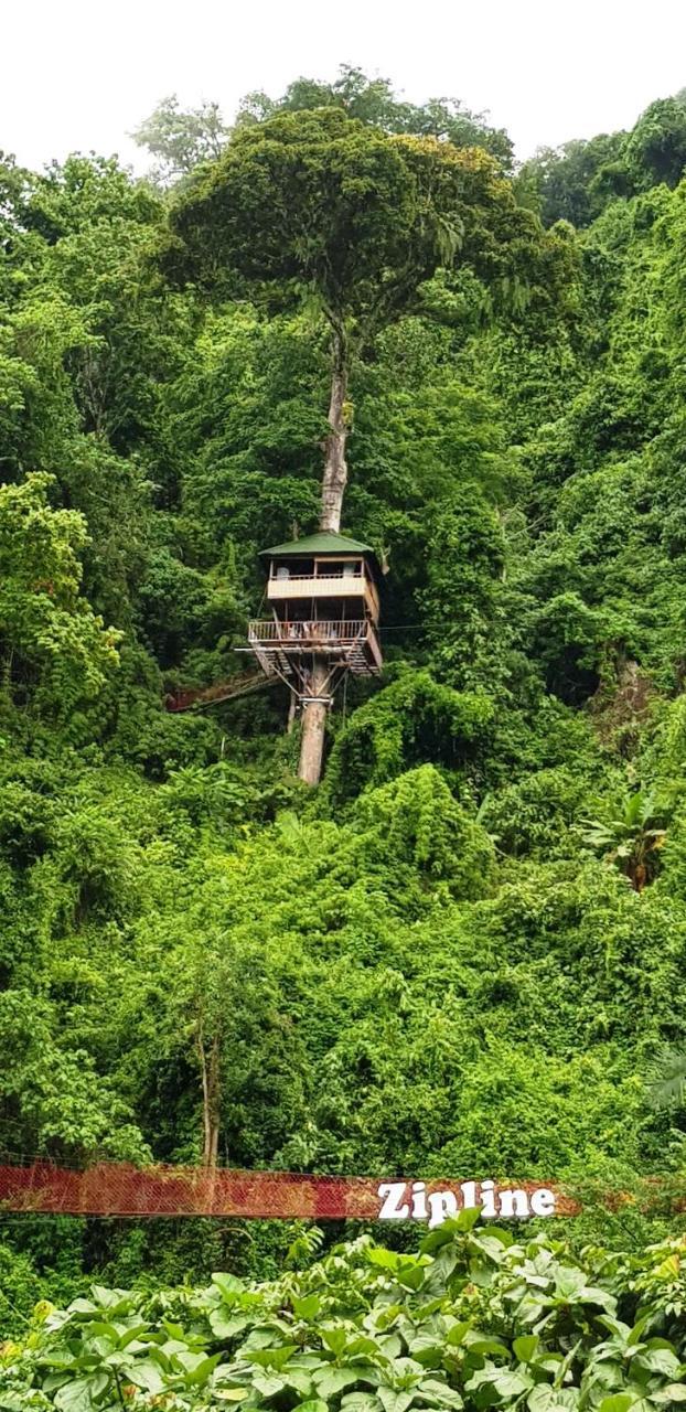 Elephant Adventure Village Tree House Vang Vieng Bagian luar foto